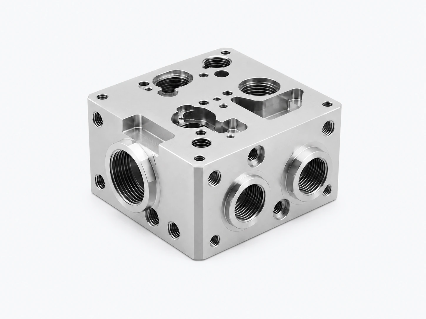 液冷阀块 — 液冷系统精密加工零件